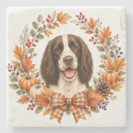Springer Spaniel Höst Coaster Stenunderlägg