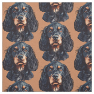 Springer Spaniel Hund Roligt Djur Konst Tyg