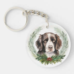 Springer spaniel Julkrans Festlig Valp