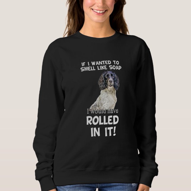 Springer Sprocker Spaniel sällskapsdjur hund lukta T Shirt (Framsida)