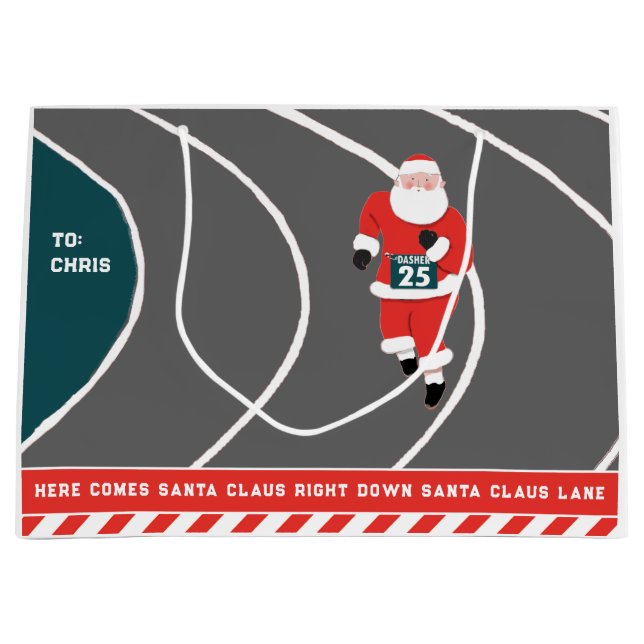 Springer Track och Fält-julklapp - stor gåva (Framsidan)