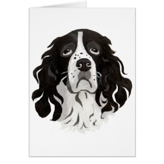 Springeransiktekort Hälsningskort