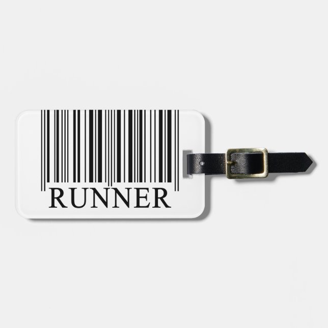 SpringerBarcode Bagagebricka (Horisontell Framsida)