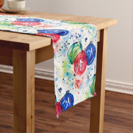 Springerna Bord vid jul Baubles Helgdag Ornaments