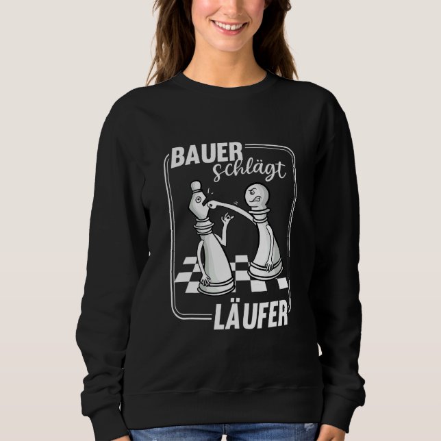 Springerna Chess Player Chess Bauer Beats T Shirt (Framsida)