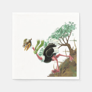 Springerna Desert Ostrich Pappersservett