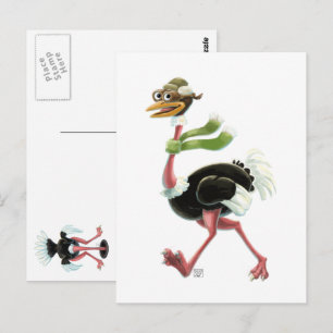 Springerna Desert Ostrich Vykort