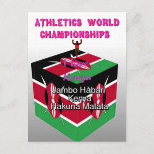 Springerna i friidrott i Kenya: I Kärlek Vykort