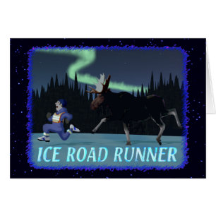 Springerna Ice Road Hälsningskort