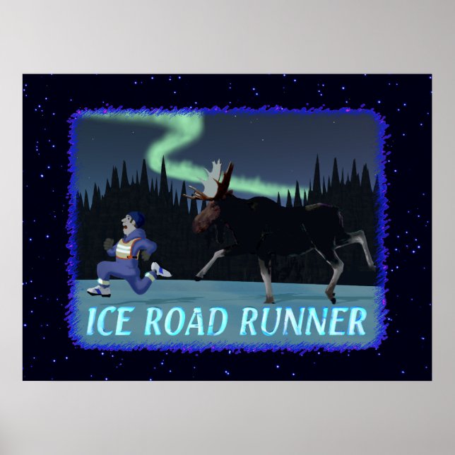 Springerna Ice Road Poster (Framsidan)