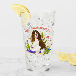 SPRINGERSPANIEL 16 uns SKRÄDDARSY exponeringsglas Glaskopp