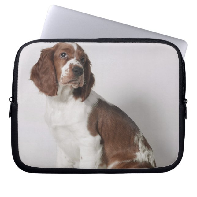 Springerspaniel Laptop Sleeve (Framsidan)