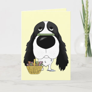 SpringerSpaniel - påskbenjakt, någon? Helgkort