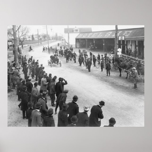 Springfield Auto Tävling: 1900 Poster (Framsidan)