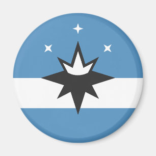 Springfield city Flagga Missouri, delstat USA Magnet