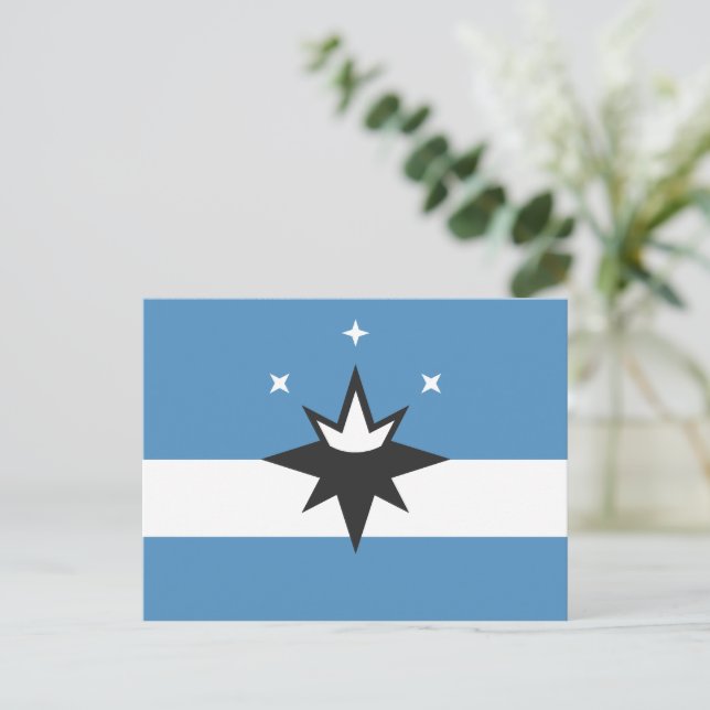 Springfield city Flagga Missouri, delstat USA Vykort (Stående Fram)