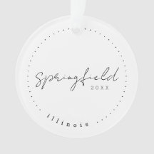 Springfield, IL Travel United Stater Simple