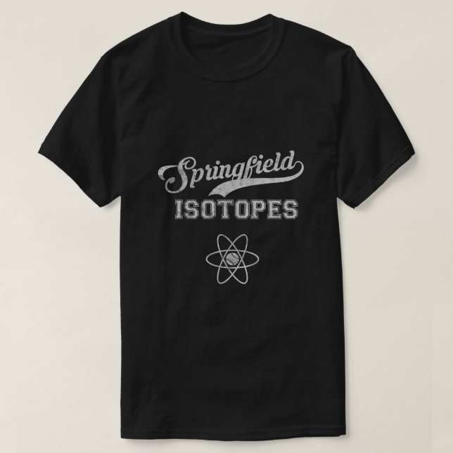 Springfield Isotopes Vintage Disted T Shirt121 Shirt (Design framsida)