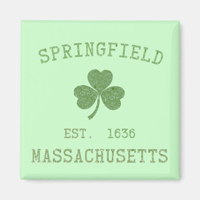 Springfield MA Magnet (Framsidan)