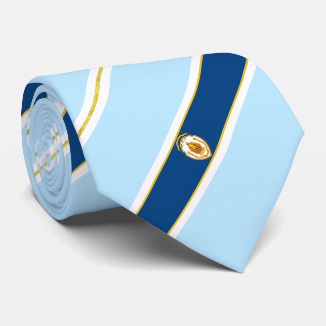 Springfield (Massachusetts) city flagga Neck Tie Slips (Rullad)