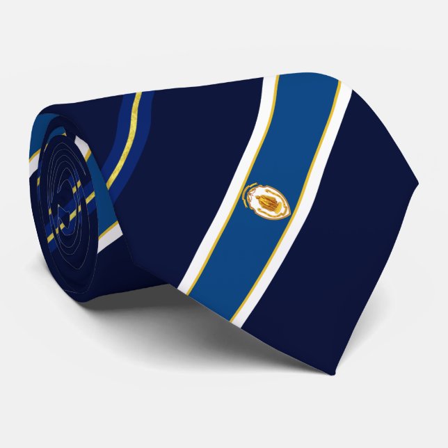 Springfield (Massachusetts) city flagga Neck Tie Slips (Rullad)