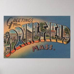 Springfield Massachusetts - stort brev 2 Poster