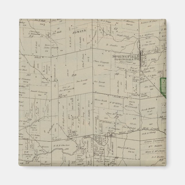 Springfield, Ohio Magnet (Framsidan)