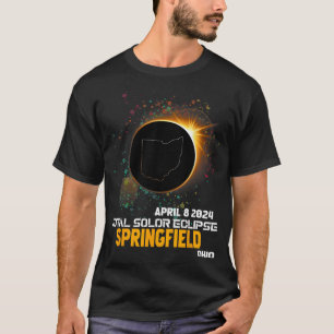 Springfield Ohio Total Solar Eclipse 2024 1 T Shirt