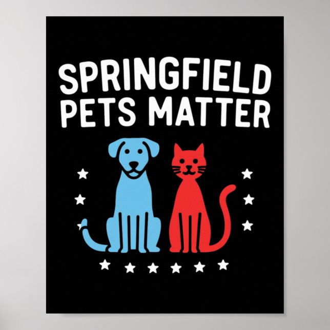 Springfield Pets - Visa Kärlek för sällskapsdjurss Poster (Framsidan)