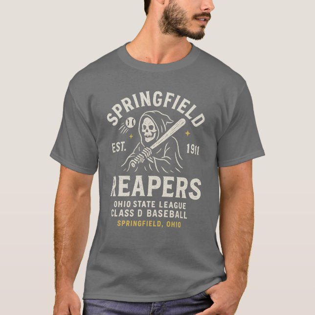 Springfield Reaper Ohio T Shirt (Framsida)