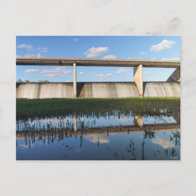 Springfield Sjö Missouri Dam Vykort (Framsida)