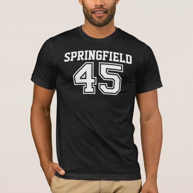Springfield skjorta 1911 t shirt (Framsida)