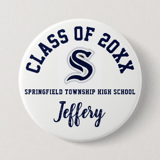 Springfield Township High School Button Logotyp Knapp
