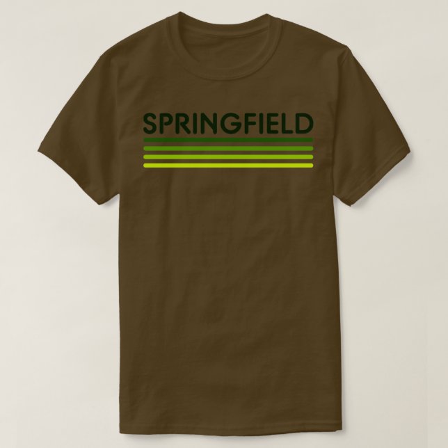 Springfield TShirt T Shirt (Design framsida)