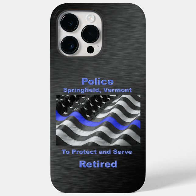 Springfield, Vermont. Polis (Baksida)