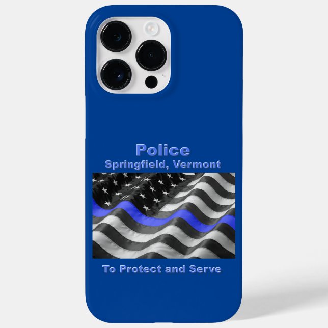 Springfield, Vermont. Polis (Baksida)