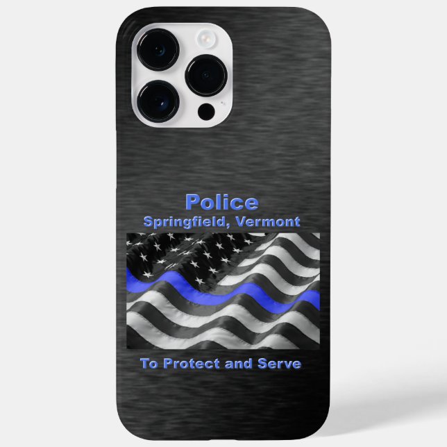 Springfield, Vermont. Polis (Baksida)