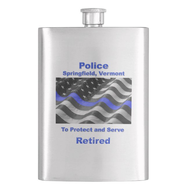 Springfield, Vermont. Polis Fickplunta (Framsidan)