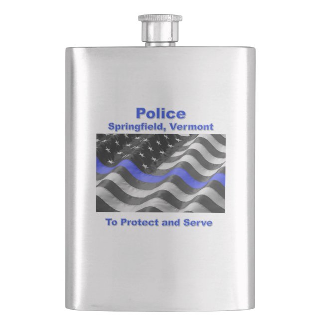 Springfield, Vermont. Polis Fickplunta (Framsidan)