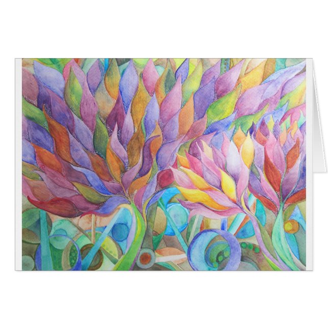 SpringImagination Hälsningskort (Framsidan Horizontal)