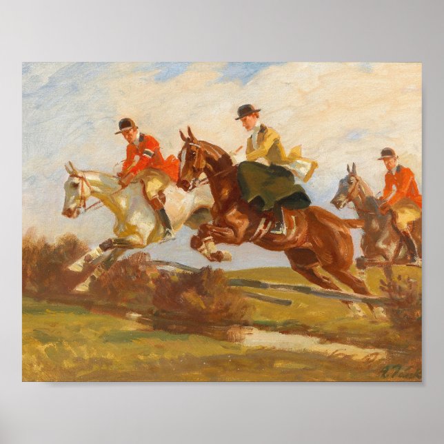 Springreiter | Angelo Jank Poster (Framsidan)