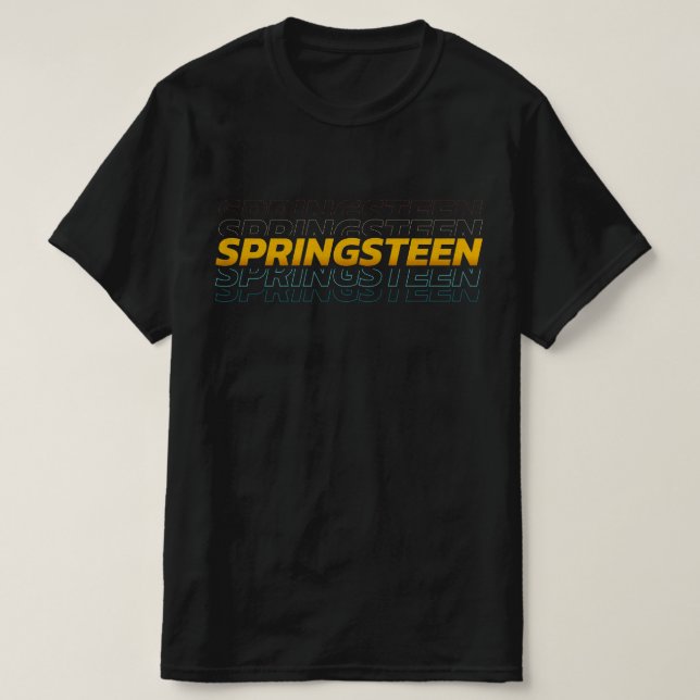 Springsteen Chef Dam Party. T Shirt (Design framsida)