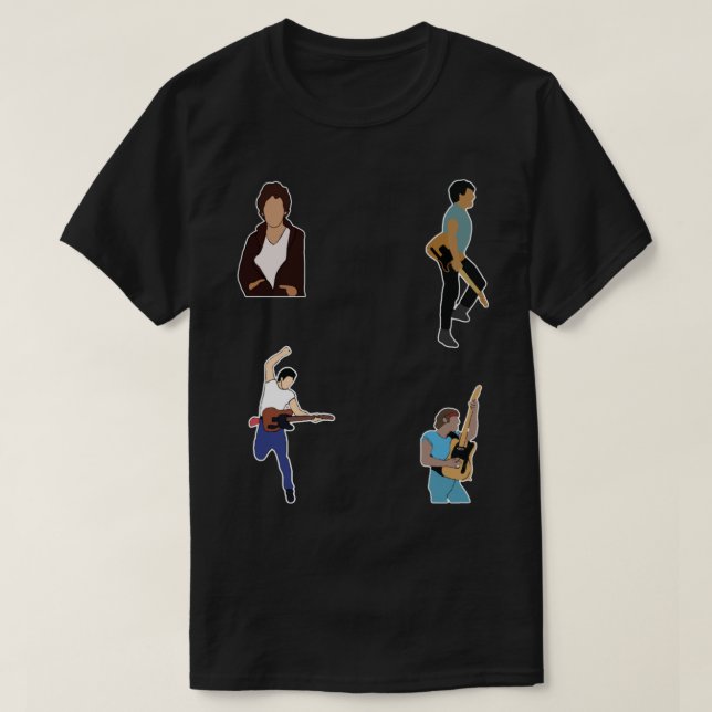 Springsteen Sticker pack #2 Sticker1 T Shirt (Design framsida)