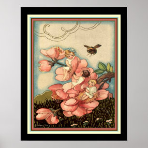 "Springtime" Art Deco-utskrift Ca. 1922-16x20 Poster