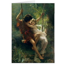 Springtime av Pierre Auguste Cot Hälsningskort
