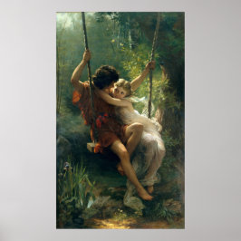 Springtime av Pierre Auguste Cot Poster