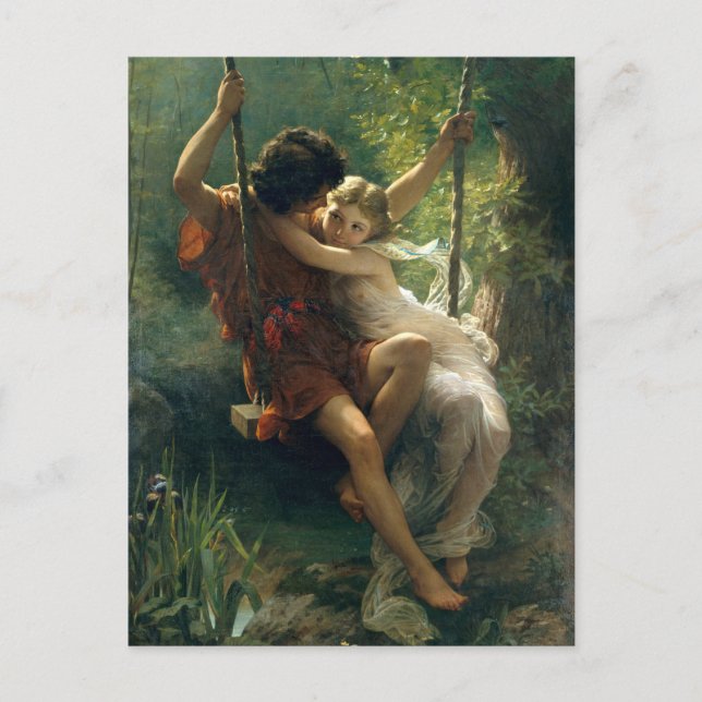 Springtime av Pierre Auguste Cot Vykort (Framsida)