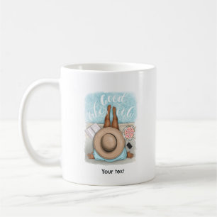 Springtime Bicycle Girl Kaffemugg