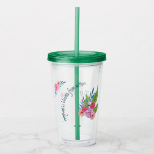 Springtime-Blommigt Take Away Mugg