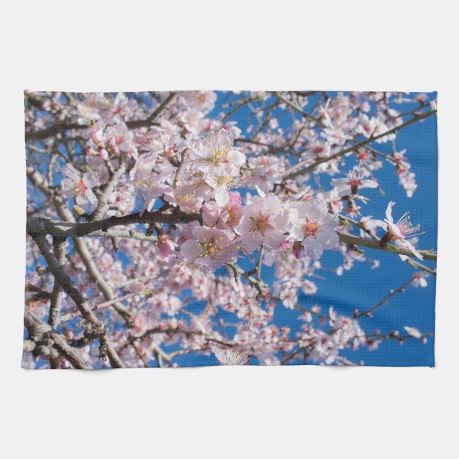 Springtime-blomning Kökshandduk (Horisontell)